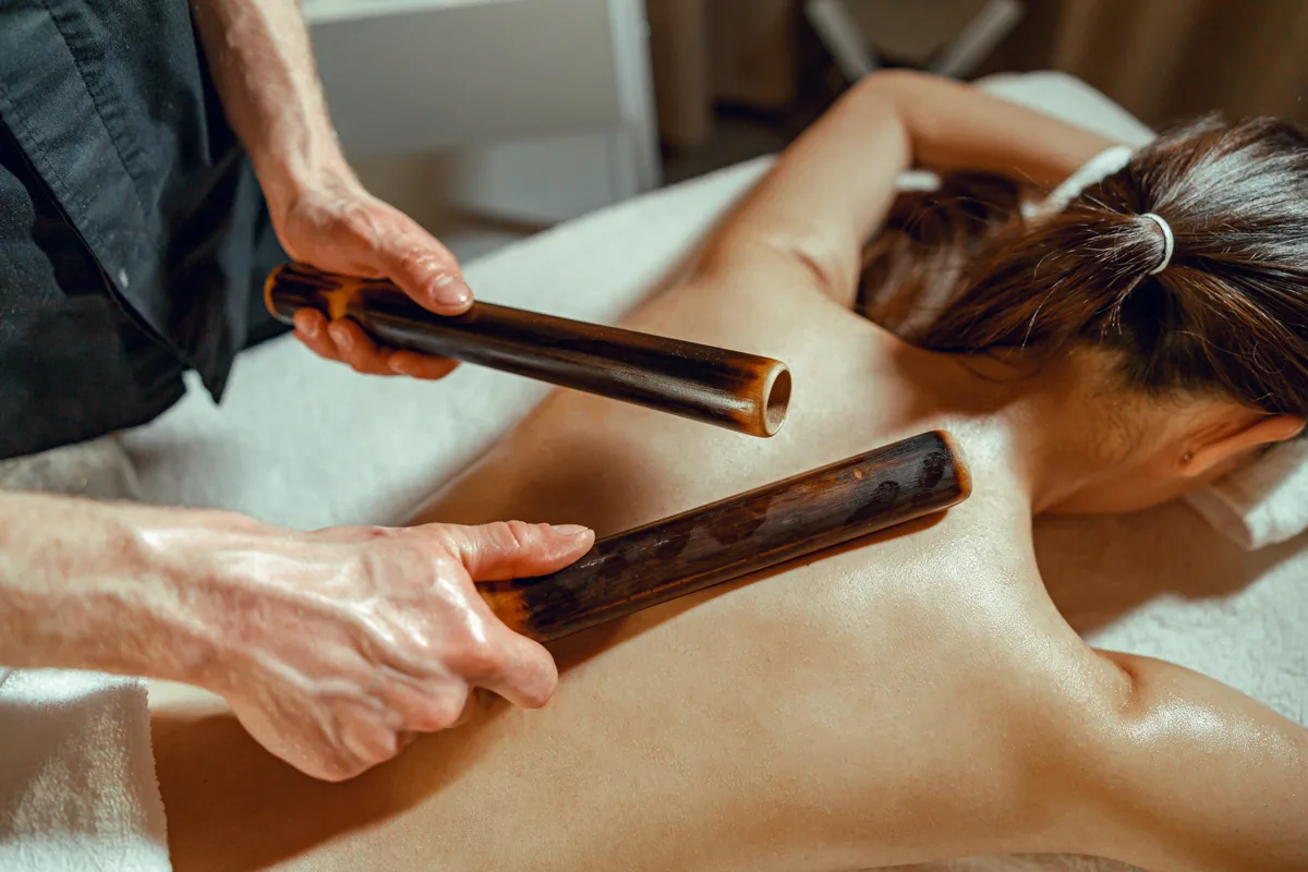 Bamboo massage